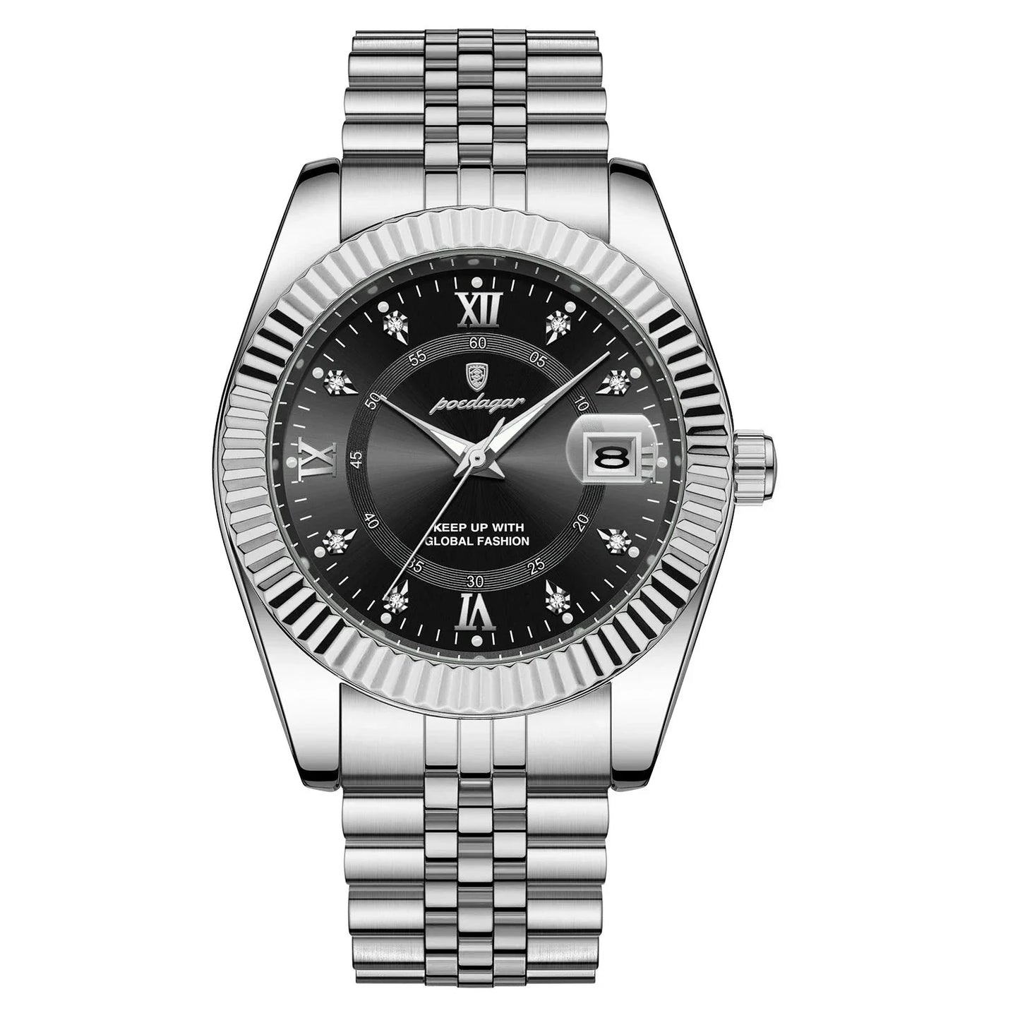 Montre Poedagar Héritage 1968 noir