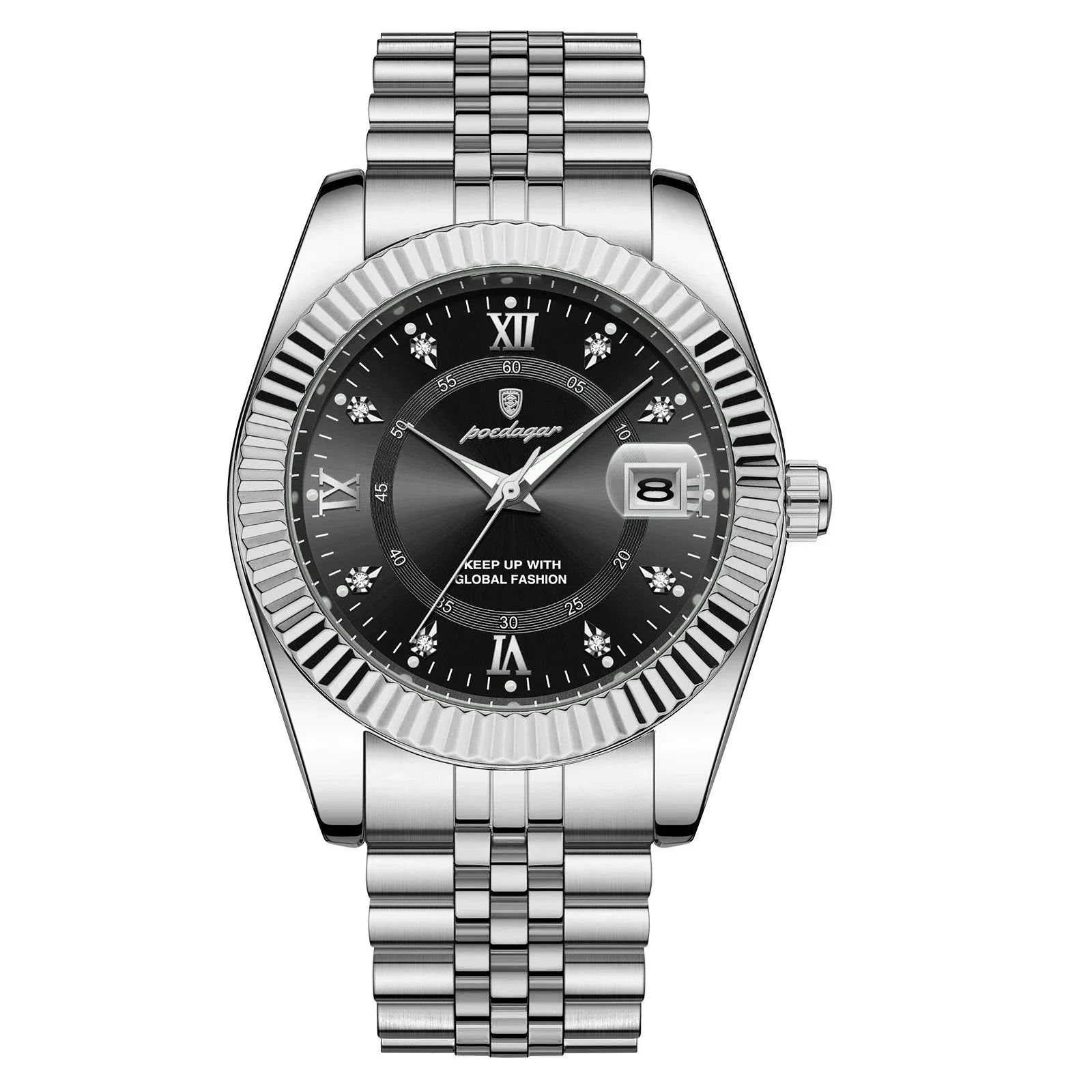 Montre Poedagar Héritage 1968 noir