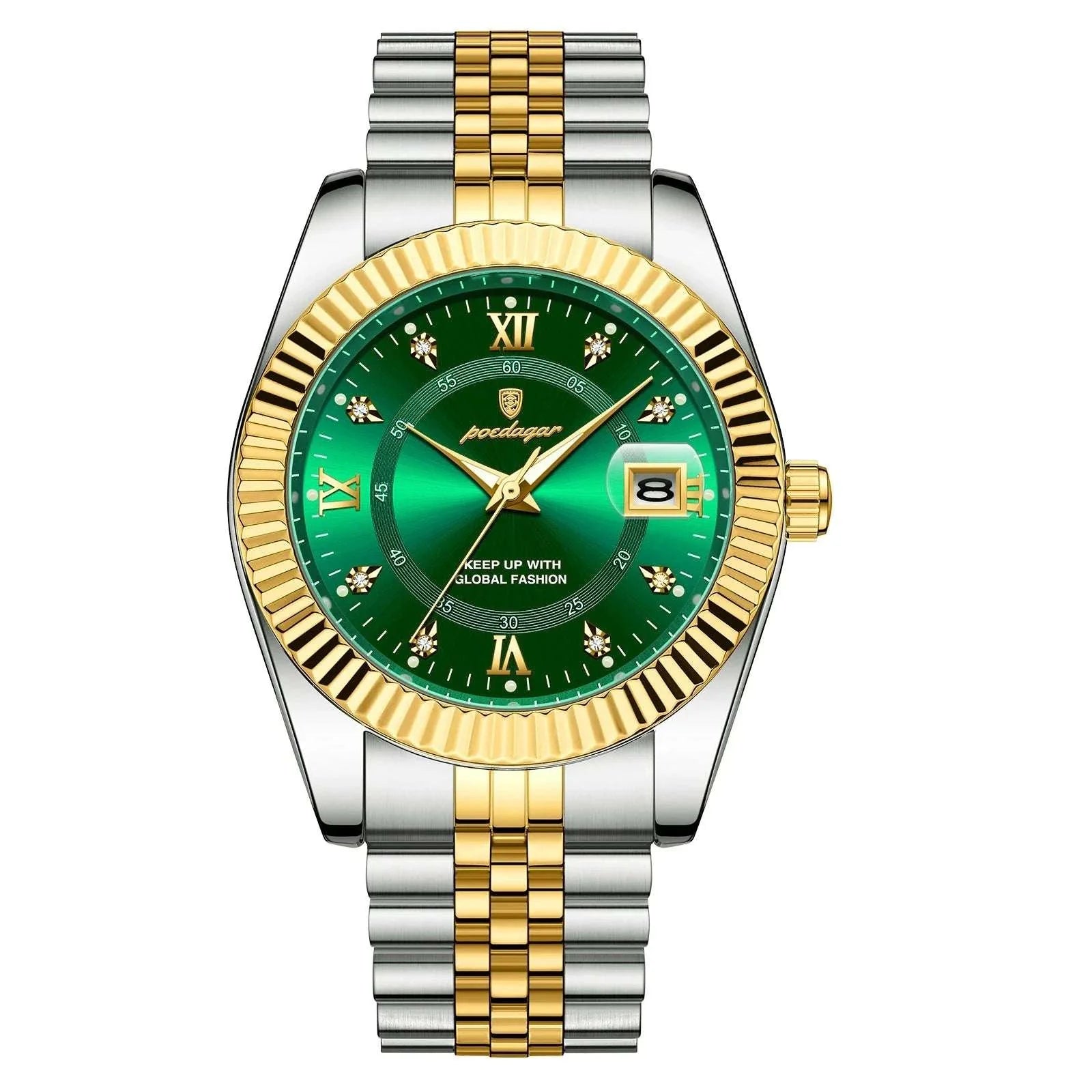Montre Poedagar Héritage 1968 vert