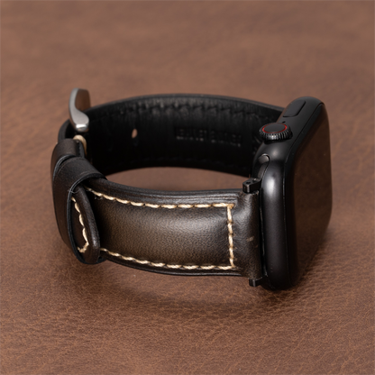 Men’s Apple Watch Leather Strap – Affordable Luxury with Premium Comfort