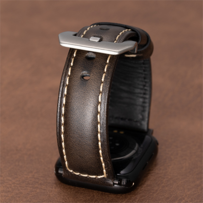 Men’s Apple Watch Leather Strap – Affordable Luxury with Premium Comfort