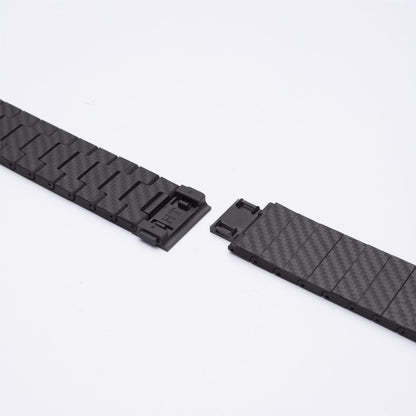 Correa de fibra de carbono prémium para Apple Watch para hombre – Estilo deportivo y refinado