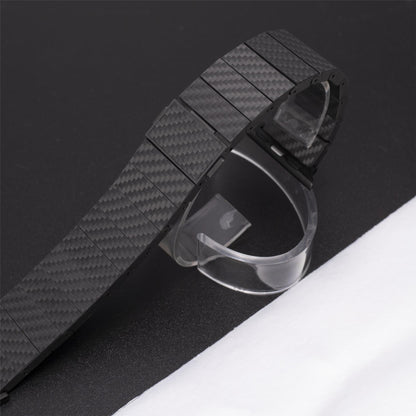 Correa de fibra de carbono prémium para Apple Watch para hombre – Estilo deportivo y refinado