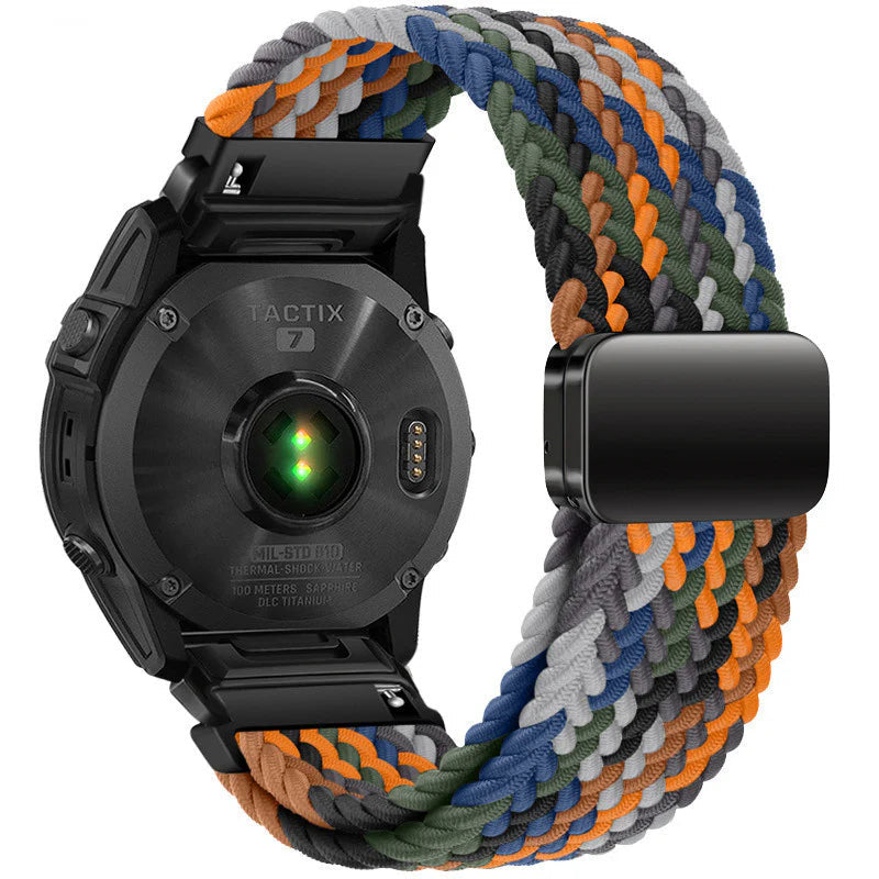 Garmin QuickFit Nylon Strap with Magnetic Buckle – Premium Adjustable Fit