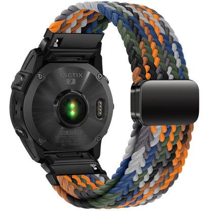 Garmin QuickFit Nylon Strap with Magnetic Buckle – Premium Adjustable Fit