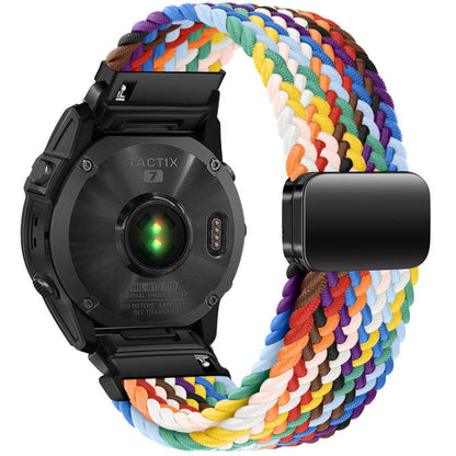 Garmin QuickFit Nylon Strap with Magnetic Buckle – Premium Adjustable Fit