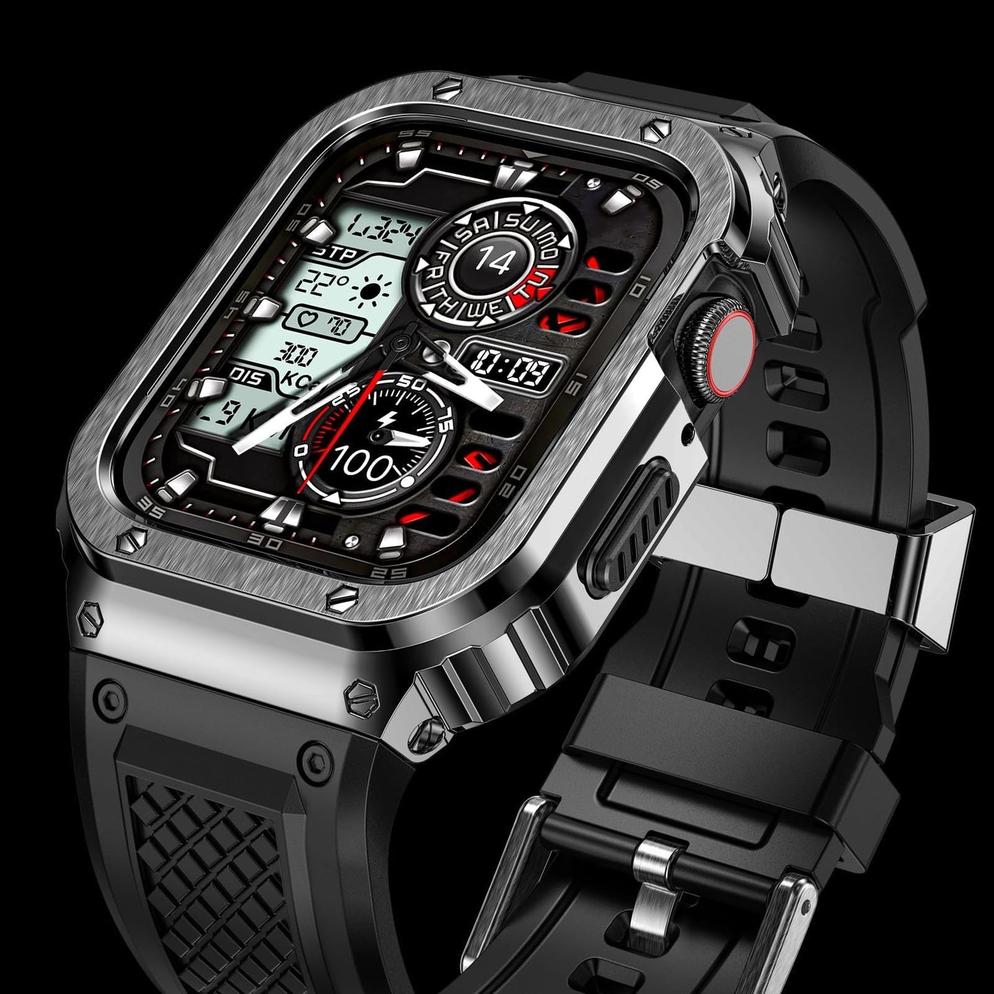 Funda resistente táctica premium para Apple Watch