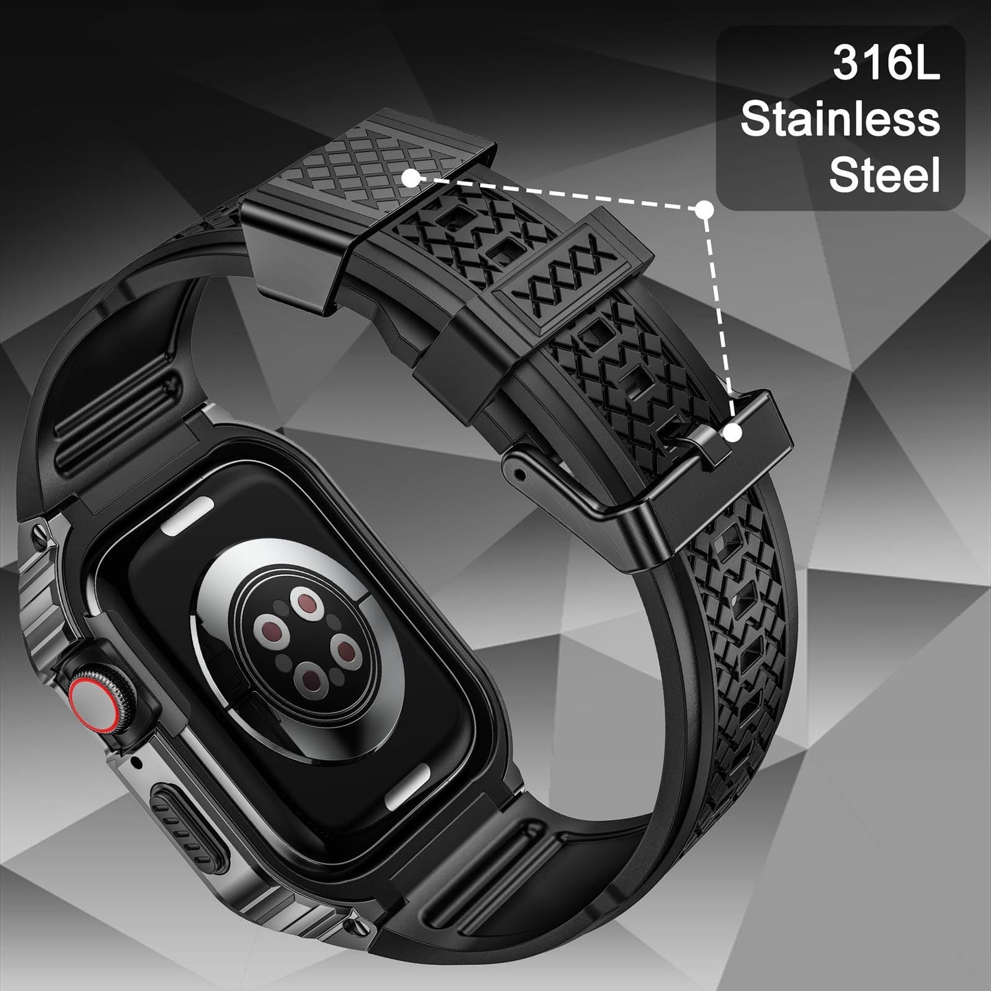 Funda resistente táctica premium para Apple Watch
