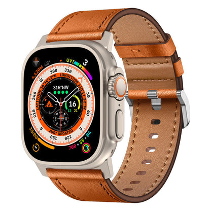 Luxury Leather Band for Apple Watch – Elegant & Refined Design