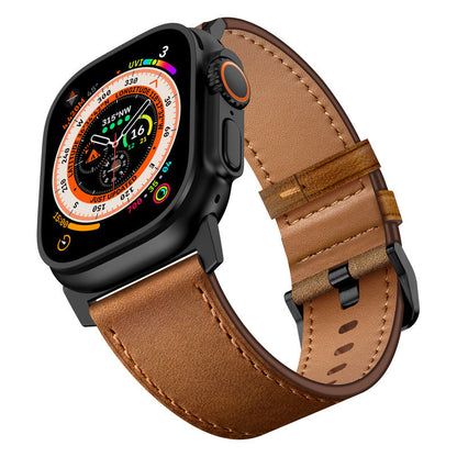 Luxury Leather Band for Apple Watch – Elegant & Refined Design