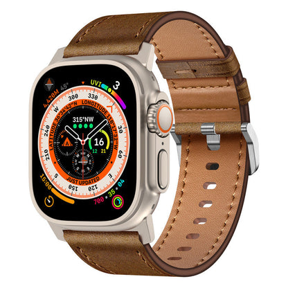 Luxury Leather Band for Apple Watch – Elegant & Refined Design