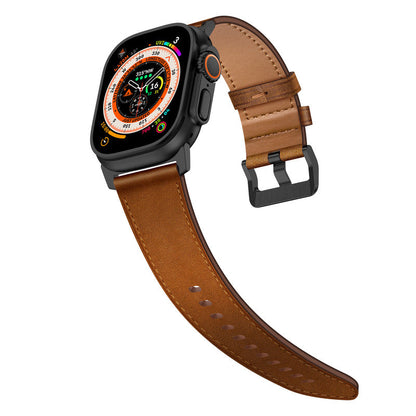 Luxury Leather Band for Apple Watch – Elegant & Refined Design