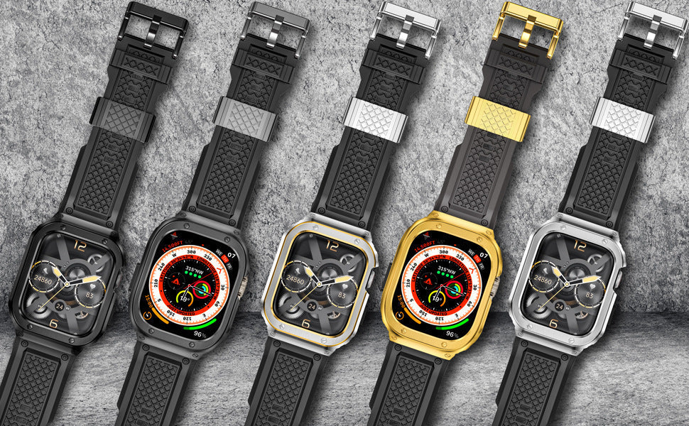 Funda resistente táctica premium para Apple Watch