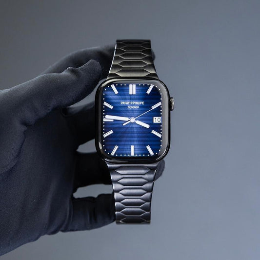 Elegant Stainless Steel Band for Apple Watch – Discreet Luxury Style