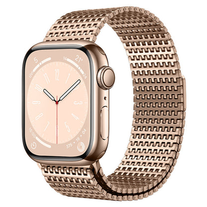 Correa de acero para Apple Watch – Lujo minimalista con ajuste magnético