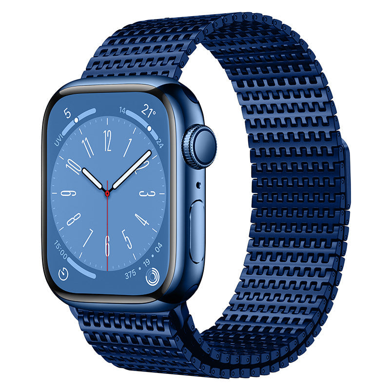 Correa de acero para Apple Watch – Lujo minimalista con ajuste magnético
