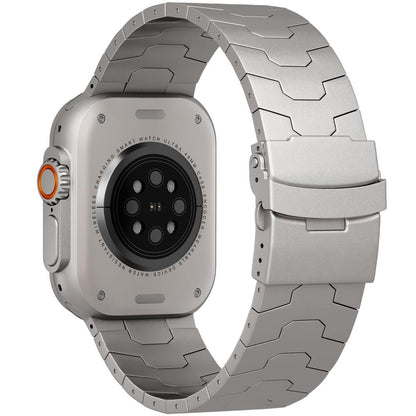 Correa de titanio prémium para Apple Watch Ultra – Ligera y con ajuste magnético