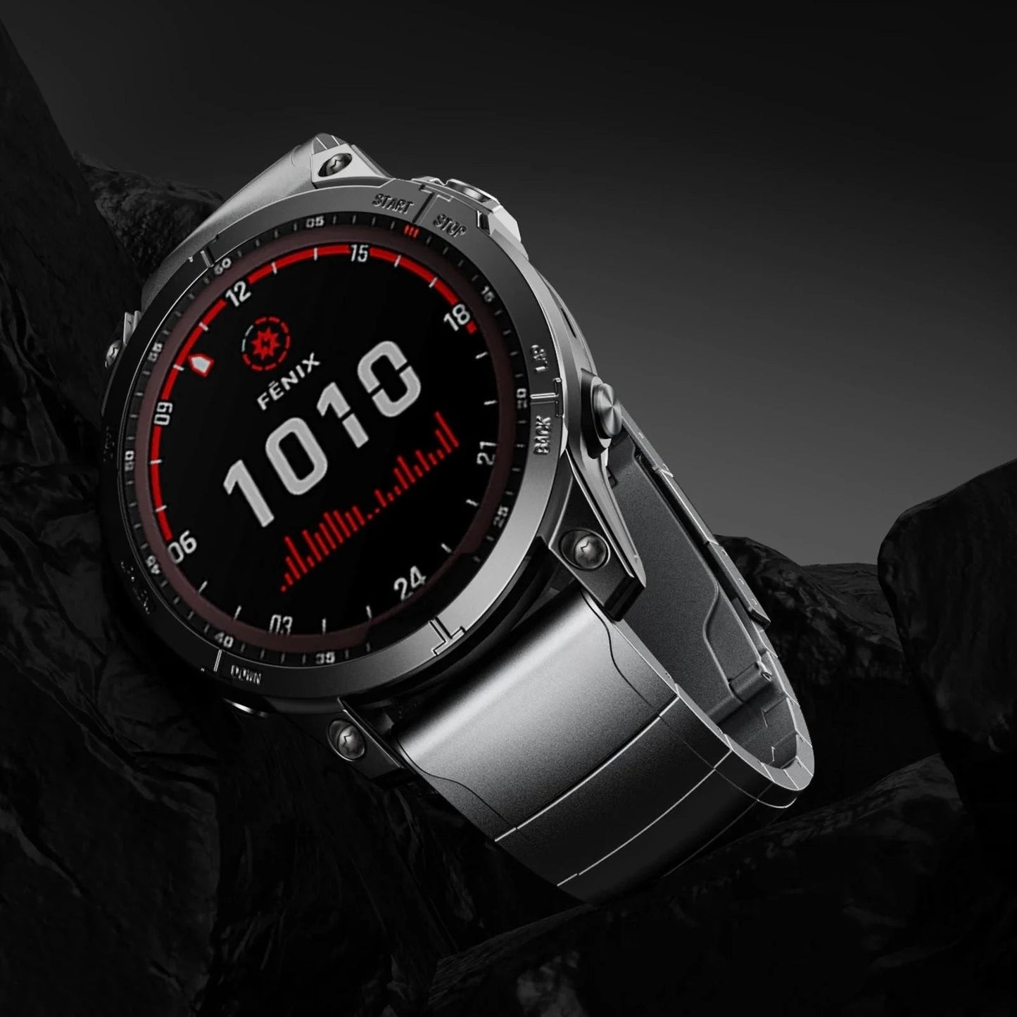 Correa Garmin QuickFit de titanio Pro