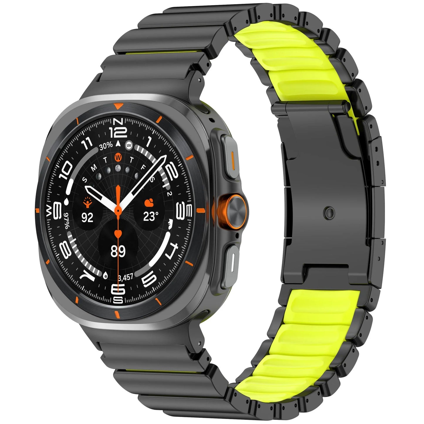 Correa de titanio premium para Samsung Galaxy Watch – Confort técnico y durabilidad