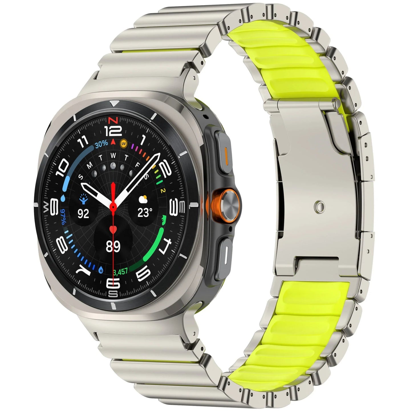 Correa de titanio premium para Samsung Galaxy Watch – Confort técnico y durabilidad