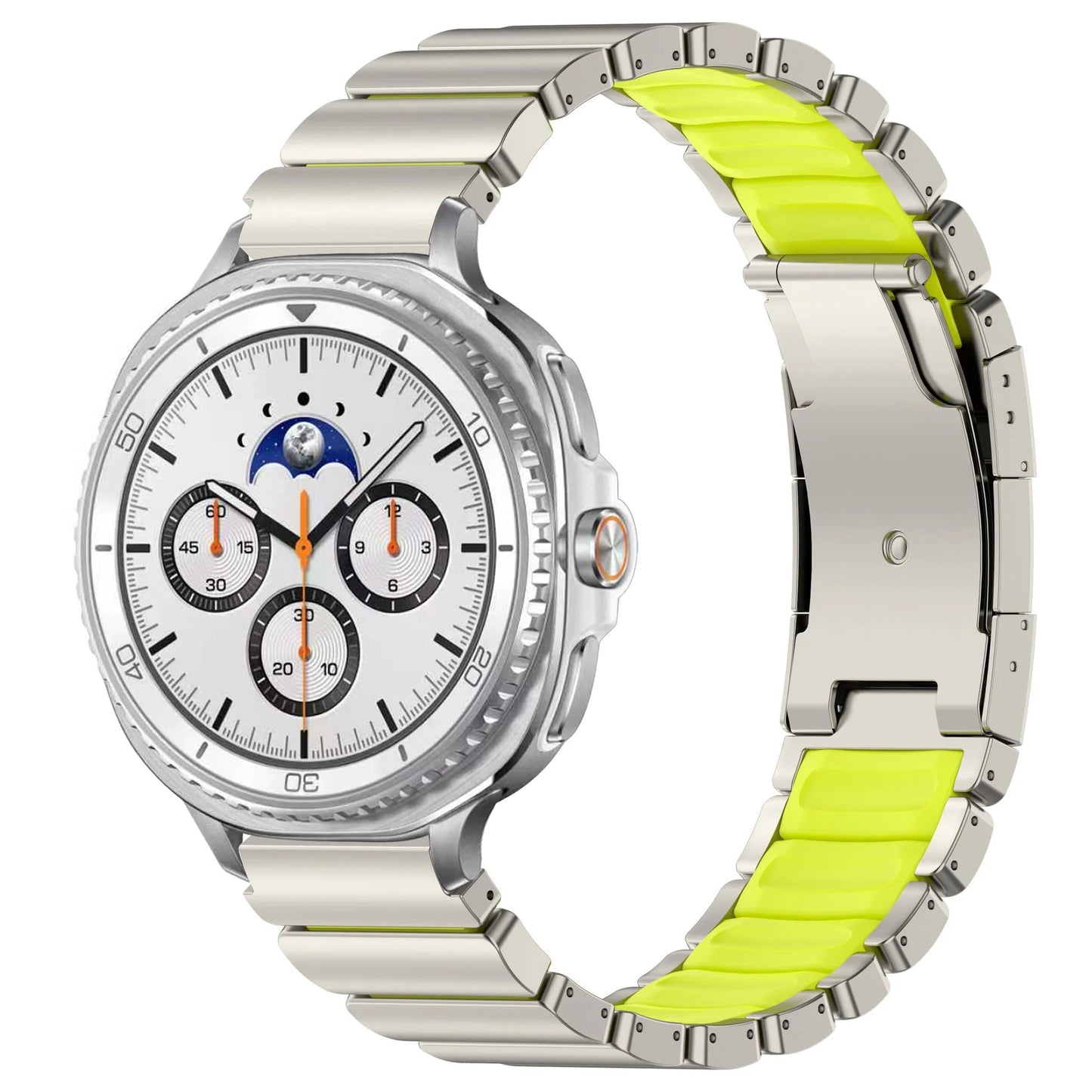 Correa de titanio premium para Samsung Galaxy Watch – Confort técnico y durabilidad