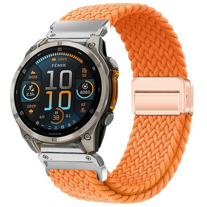 Garmin QuickFit Nylon Strap with Magnetic Buckle – Premium Adjustable Fit