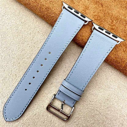 Premium Barenia Leather Apple Watch Band – Classic Style and Comfort