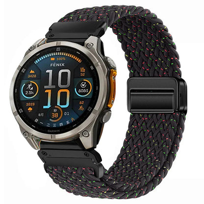 Garmin QuickFit Nylon Strap with Magnetic Buckle – Premium Adjustable Fit