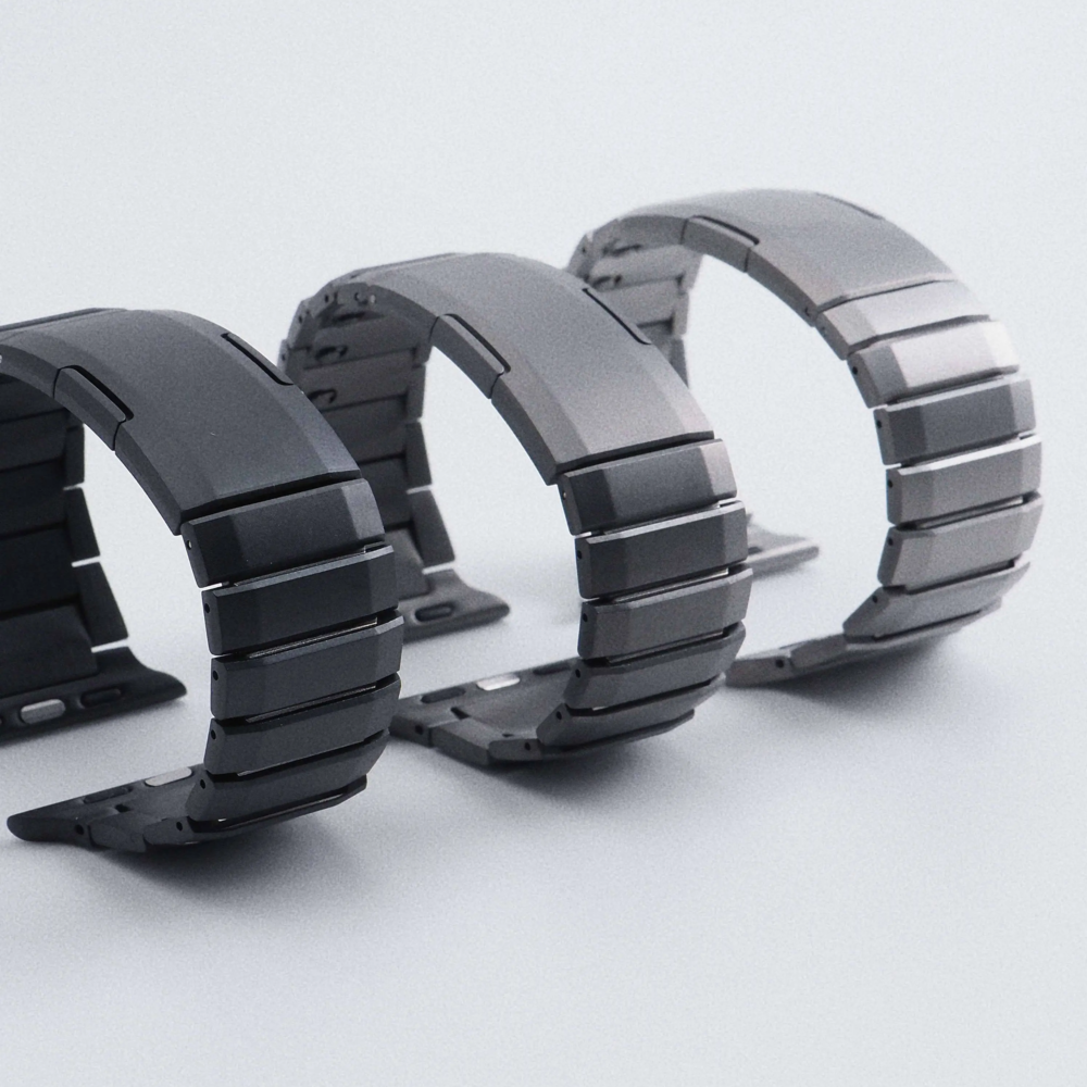 Correa de eslabones Premium para Apple Watch – Estilo refinado de acero inoxidable