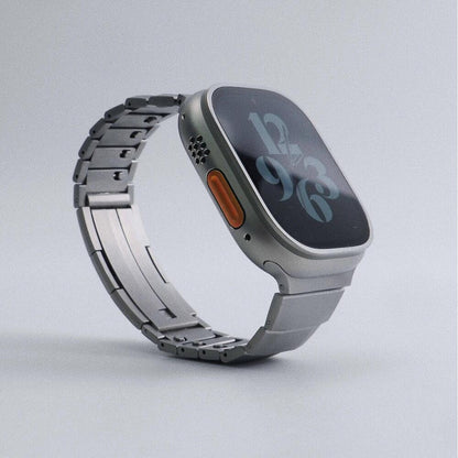 Correa de eslabones Premium para Apple Watch – Estilo refinado de acero inoxidable