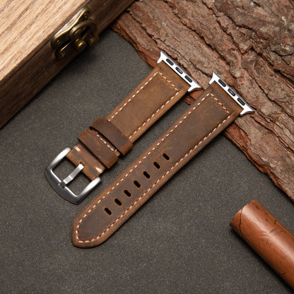 Classic Leather Apple Watch Band for Men – Timeless and Elegant Design