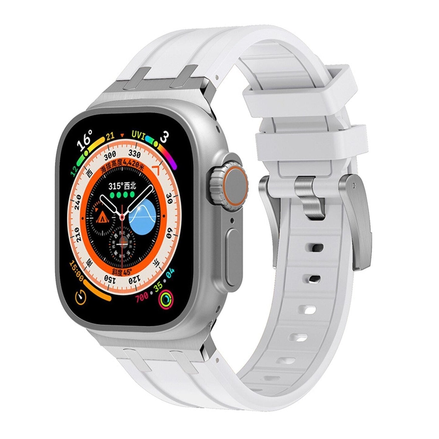 Correa elegante para Apple Watch – Silicona de primera calidad con ajuste seguro