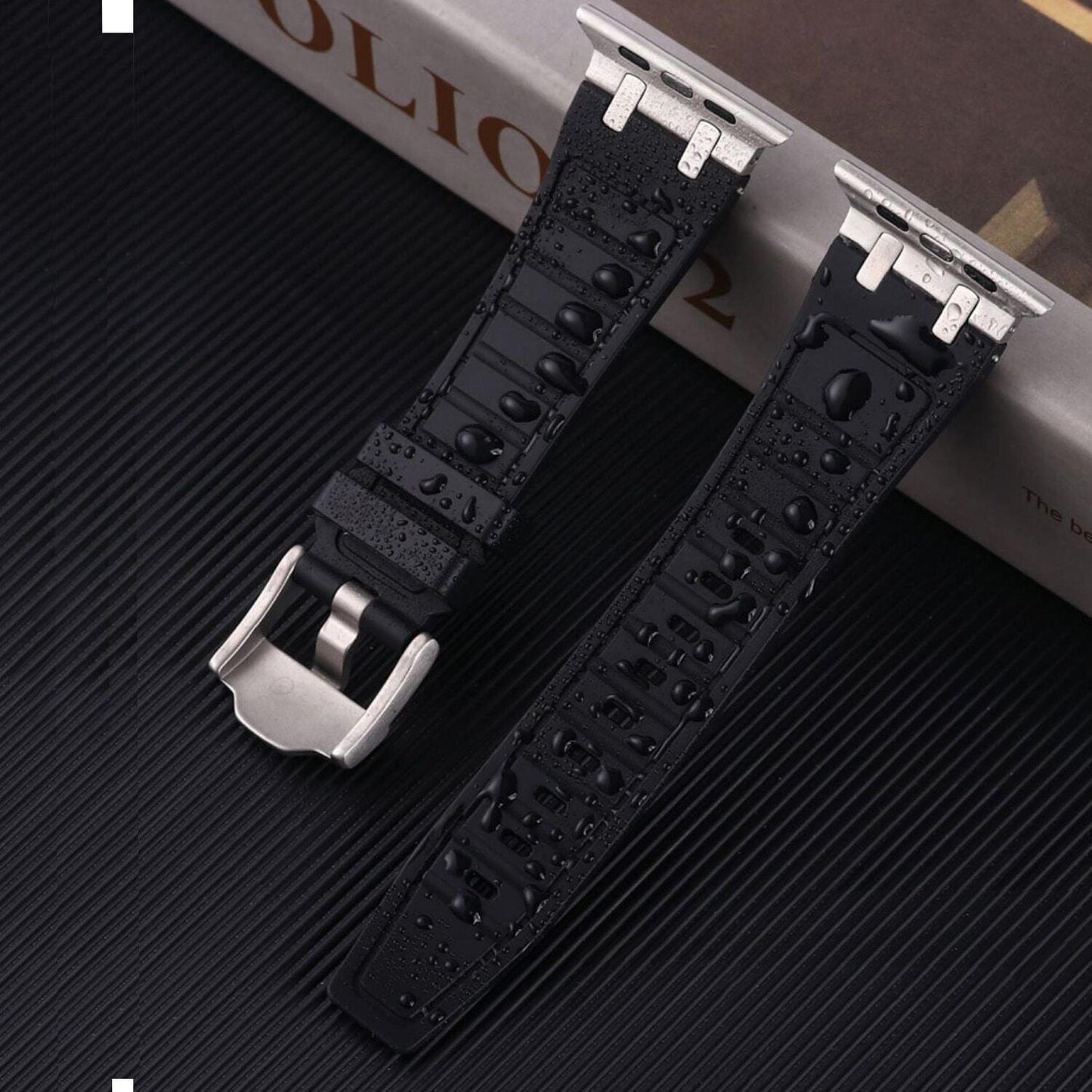 Correa elegante para Apple Watch – Silicona de primera calidad con ajuste seguro