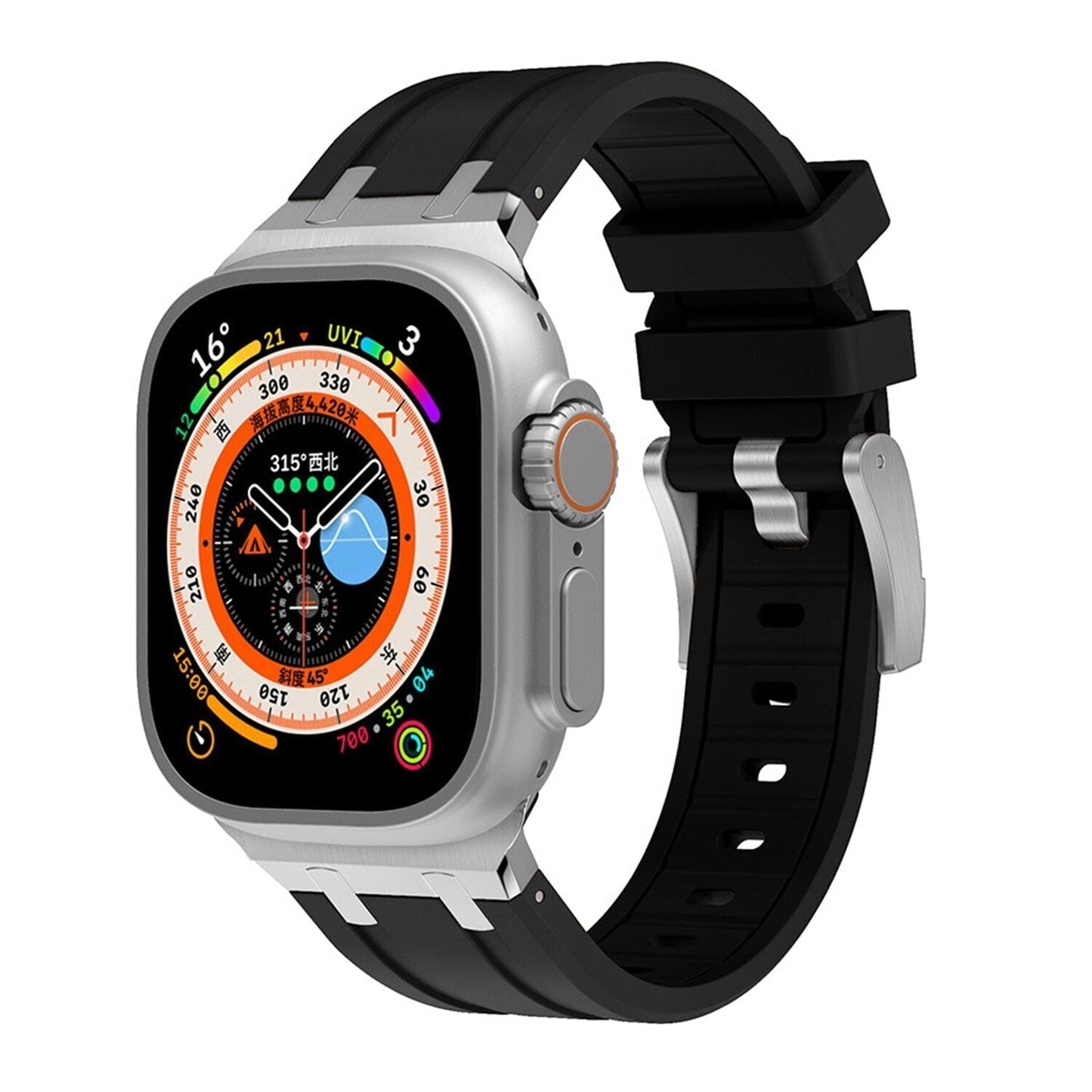 Correa elegante para Apple Watch – Silicona de primera calidad con ajuste seguro