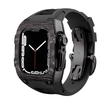 Estuche de fibra de carbono para Apple Watch – Serie RM 9009