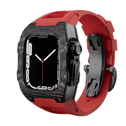 Estuche de fibra de carbono para Apple Watch – Serie RM 9009