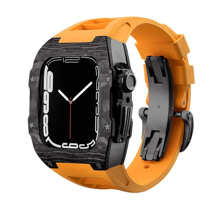Estuche de fibra de carbono para Apple Watch – Serie RM 9009
