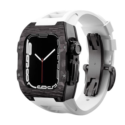 Estuche de fibra de carbono para Apple Watch – Serie RM 9009